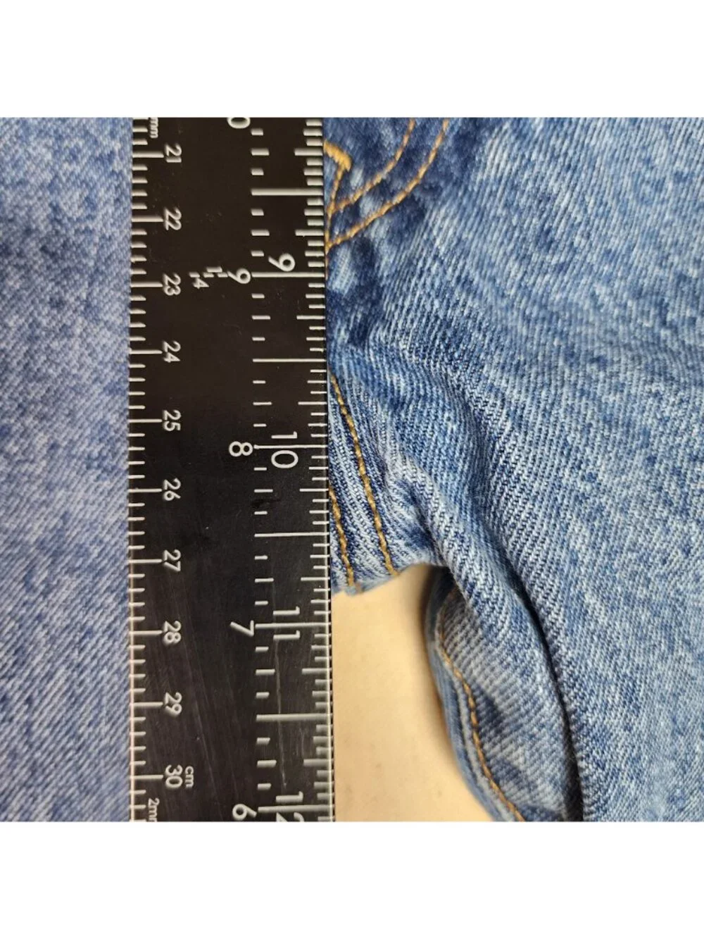 Levi's Men's 501 Original Fit Straight Leg Blue Jeans Button Fly Workwear 34/31